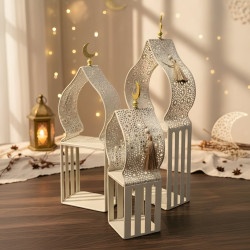 Ramadan Metal Stand Set - 3 Pcs